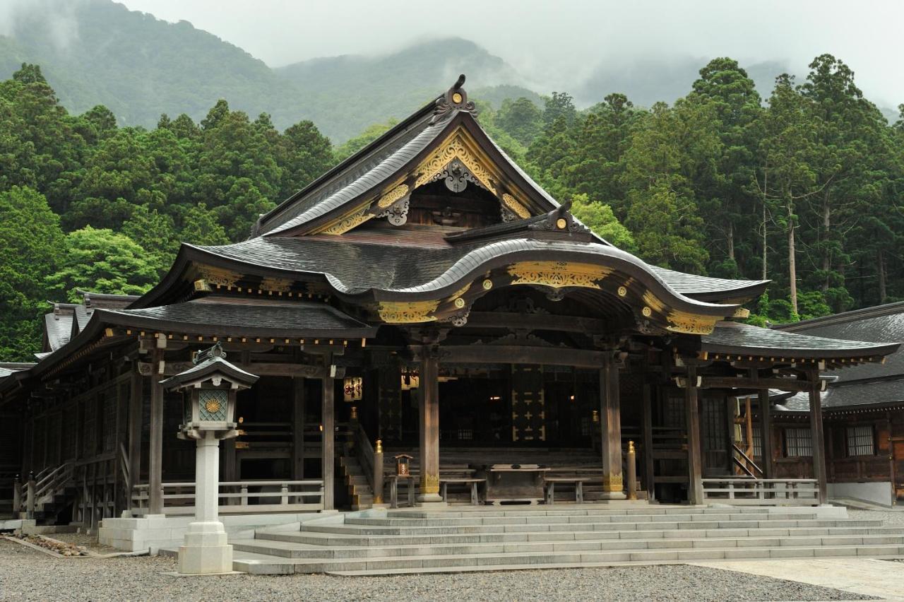 Minoya Hotel Yahiko Buitenkant foto